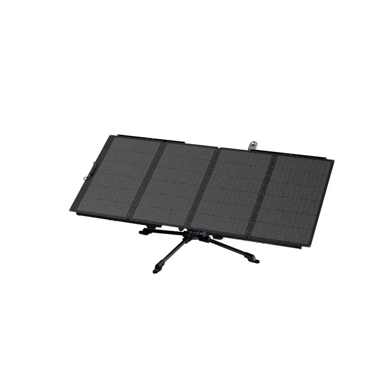 Solar tracker EcoFlow 50036001 — freestanding, battery-powered, 2500×150×150 mm, black/grey