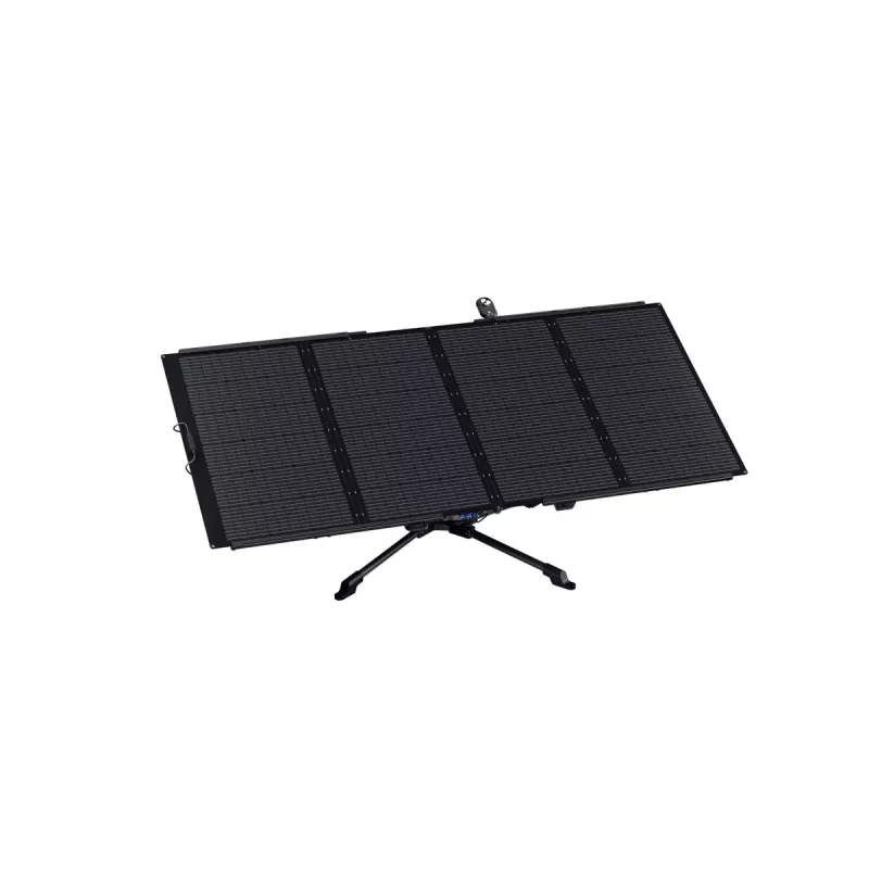 Solar tracker EcoFlow 50036001 — freestanding, battery-powered, 2500×150×150 mm, black/grey
