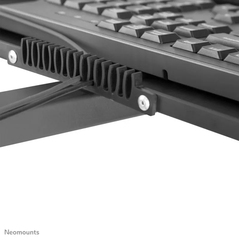 Neomounts FPMA-MOBILE1700 Mobile workstation 10-32 inch, Black, Steel, 8 kg, 25.4 cm (10 inch), 81.3 cm (32 inch), 100 x 100,75 x 75 mm