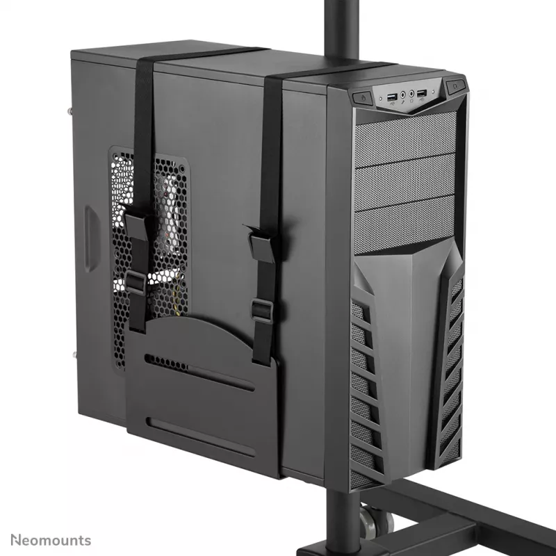 Neomounts FPMA-MOBILE1700 Mobile workstation 10-32 inch, Black, Steel, 8 kg, 25.4 cm (10 inch), 81.3 cm (32 inch), 100 x 100,75 x 75 mm