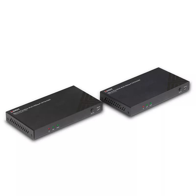 HDMI Extender Transmitter & Receiver Lindy 100m Cat.6 4K60 Audio IR RS-232