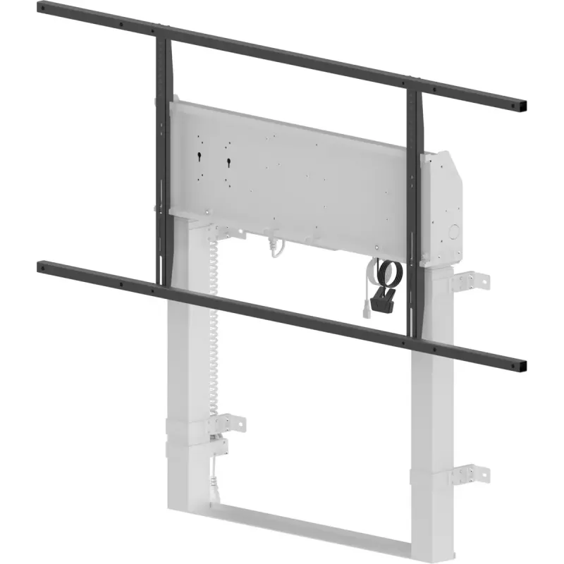 iiyama MD-WLIFT2031-W1 monitor mount / stand 2.67 m (105 inch) Floor White