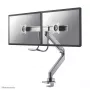 Neomounts NM-D775DXSILVER Monitor arm 10-32 inch - gas spring - Topfix - 180°-stop