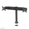 Neomounts FPMA-D700DD Monitor stand 19-30 inch, Freestanding/Grommet, 8 kg, 48.3 cm (19 inch), 76.2 cm (30 inch), 100 x 100 mm, Black