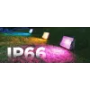Smart garden lighting Govee H8057 Wi‑Fi/Bluetooth, black, 148×68.9×72.4 mm, 11 kWh/1000h