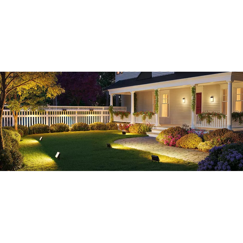 Smart garden lighting Govee H8057 Wi‑Fi/Bluetooth, black, 148×68.9×72.4 mm, 11 kWh/1000h