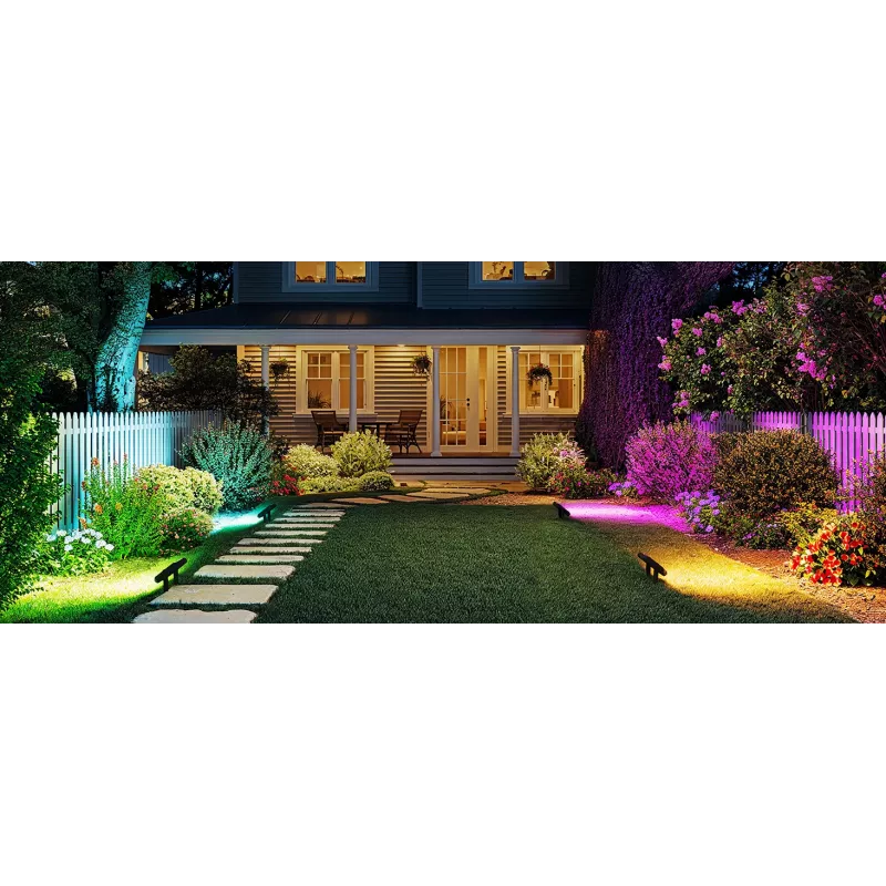 Smart garden lighting Govee H8057 Wi‑Fi/Bluetooth, black, 148×68.9×72.4 mm, 11 kWh/1000h