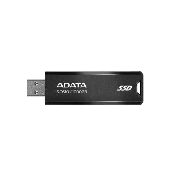 USB flash drive ADATA SC610 1 TB, USB Type-A, USB 3.2 Gen 2, Sleeve form factor, black, plastic housing