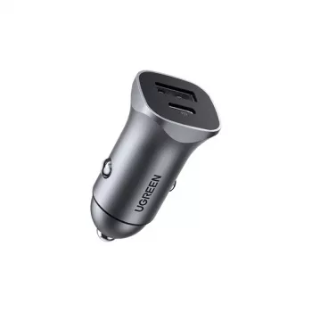 Ugreen 30780 mobile device charger Universal Black Cigar lighter Fast charging Auto