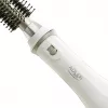 Adler AD 2027 5-in-1 curling iron-dryer, 1200 W, 2 heating levels, 5 ceramic coated attachments, white/champagne