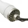 Adler AD 2027 5-in-1 curling iron-dryer, 1200 W, 2 heating levels, 5 ceramic coated attachments, white/champagne