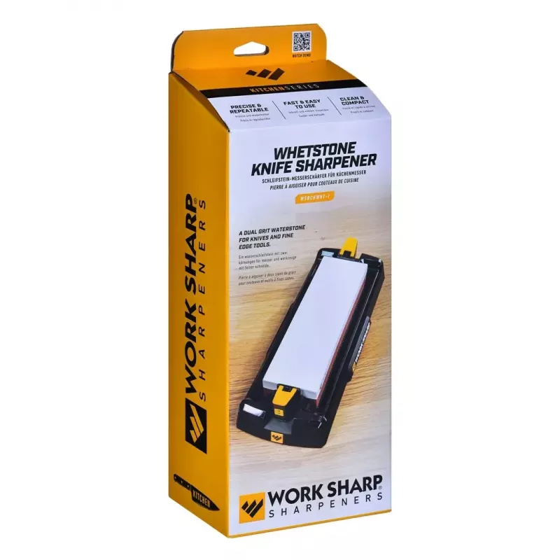 Water Stone Work Sharp 1000/6000 with Base by Work Sharp, two-grit sharpening stones (1000/6000) with base