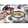 GEFU set of 2 bowls with lids G-35055 — durable, stackable plastic mixing/storage bowls