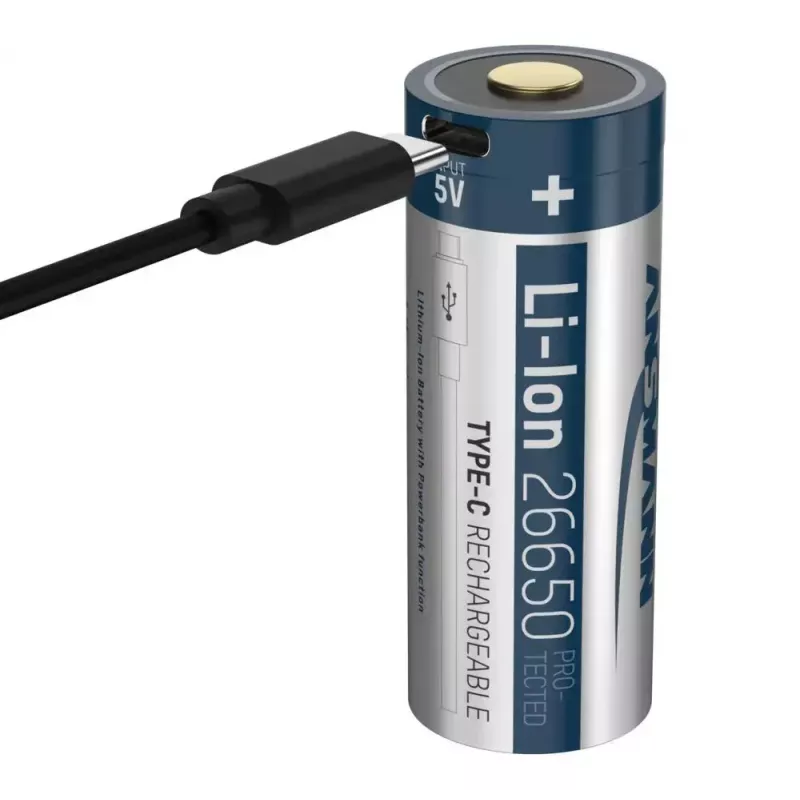 Hand flashlight Ansmann Pro 3000R Black LED 30W IP67