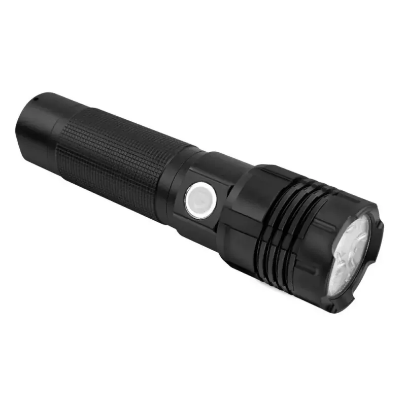 Hand flashlight Ansmann Pro 3000R Black LED 30W IP67