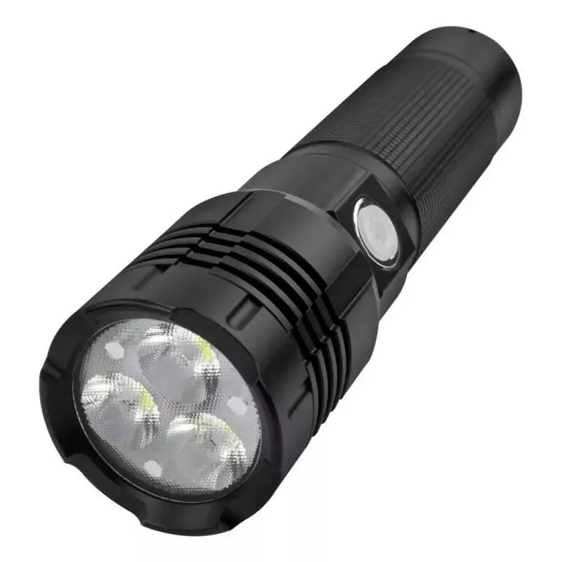 Hand flashlight Ansmann Pro 3000R Black LED 30W IP67