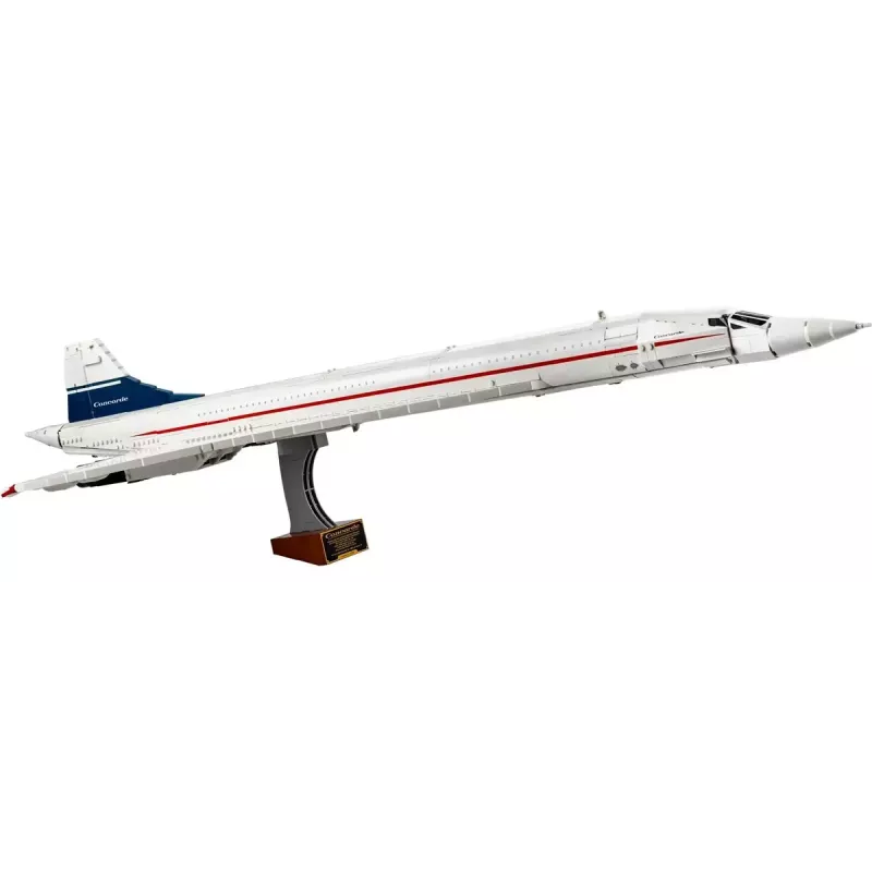 LEGO Icons model airplane Concorde 10318, 2,083 pieces, recommended age 18+, size 320×100×140 mm