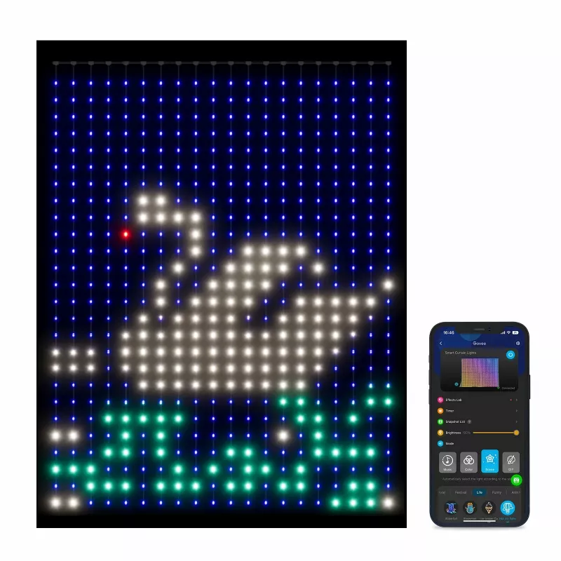 Universal strip light Govee H70B1 LED 2000 mm Indoor/outdoor Multi colour 520 bulbs