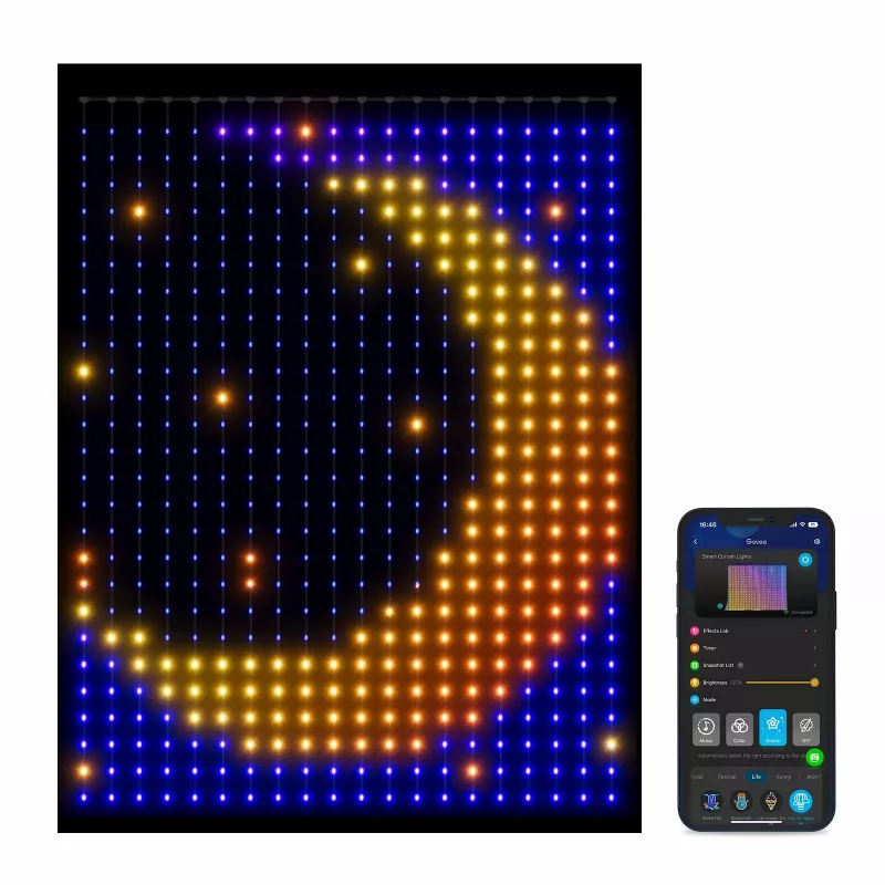 Universal strip light Govee H70B1 LED 2000 mm Indoor/outdoor Multi colour 520 bulbs