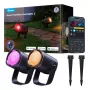 Outdoor spotlights Govee H7093 RGBICWW 750 lm Wi‑Fi 2.4 GHz, RGB+warm white