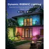 Outdoor spotlights Govee H7093 RGBICWW 750 lm Wi‑Fi 2.4 GHz, RGB+warm white