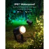 Outdoor spotlights Govee H7093 RGBICWW 750 lm Wi‑Fi 2.4 GHz, RGB+warm white
