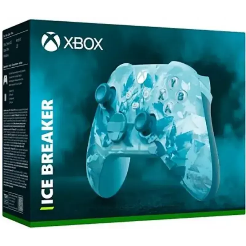 Gamepad Microsoft Xbox Wireless Controller Ice Breaker Special Edition Turquoise — Bluetooth, AA battery, 40 h, D-pad, Share button, PC/Android/iOS/Xbox