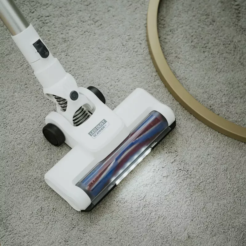 Cordless vacuum cleaner Adler AD 7064 2in1 — 350 W max, 13,000 Pa suction, 2000 mAh battery, dry & wet, 0.6 L dust, 0.15 L water, LED touchscreen, 4 modes