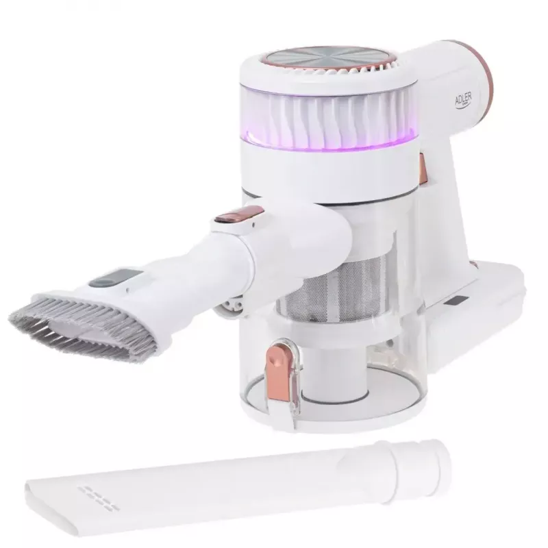Cordless upright vacuum cleaner Adler AD 7079, brushless motor, 9000 Pa, 2200 mAh, 0.4 L bagless