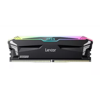 LEXAR Desktop Memory - DDR5 Ares 2x 16GB 6400 CL32 1.4V with heatsink and RGB lighting - Dual packBlack
