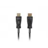 HDMI Cable Lanberg CA-HDMI-30FB-0500-BK 50m HDMI Type A 2.1 48 Gbit/s Black