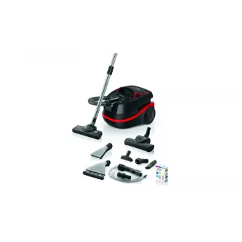Cylinder vacuum Bosch Serie 4 BWD421POW — dry & wet, 2100 W, HEPA, 12 m radius, telescopic tube