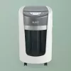 Leitz IQ OptiMax Home Office 225 Micro Cut Paper Shredder Security P5 15L - White
