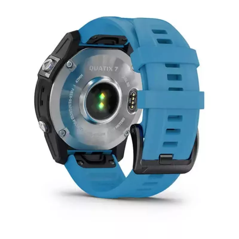 Smartwatch GARMIN quatix 7 Blue — 47 mm CFRP case, 1.3 inch MIP touchscreen, 10 ATM, Bluetooth/Wi‑Fi/NFC