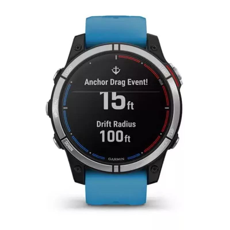 Smartwatch GARMIN quatix 7 Blue — 47 mm CFRP case, 1.3 inch MIP touchscreen, 10 ATM, Bluetooth/Wi‑Fi/NFC