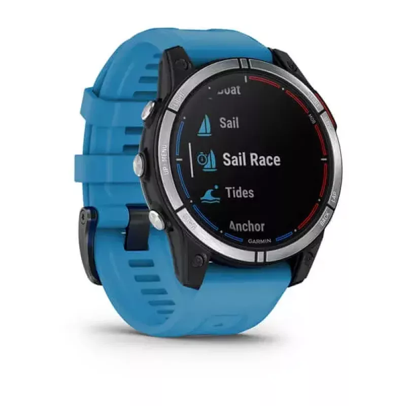 Smartwatch GARMIN quatix 7 Blue — 47 mm CFRP case, 1.3 inch MIP touchscreen, 10 ATM, Bluetooth/Wi‑Fi/NFC