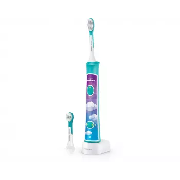 Philips Sonicare For Kids for Kids Connected HX6322/04 Rechargeable Sonic Electric Toothbrush