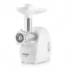 Electric meat grinder SMAPP 489.81, 2000 W, 3 strainers (2.7–8 mm), white