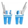 Wet floor mop set ESPERANZA EHS004 with bucket, microfiber replaceable head, swivel, 1250 mm height, 1.1 kg