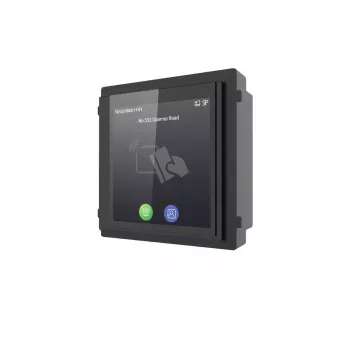 Display Hikvision DS-KD-TDM 100mm x 100mm 12V 4W Black