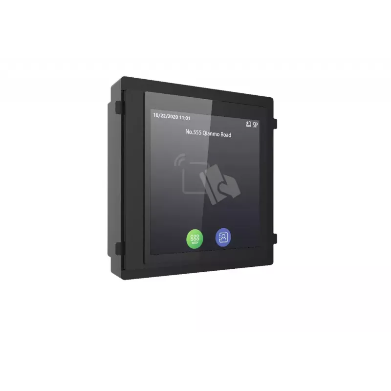 Display Hikvision DS-KD-TDM 100mm x 100mm 12V 4W Black