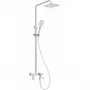 Shower system Deante Alpinia NAC_01AM with bath mixer and hand shower