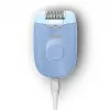 Epilator Philips BRE247/00 Series 4000 — 2 power levels, shaver, massage, blue