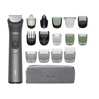 Philips All-in-One Trimmer 7000 Series MG7941/15 — 17-in-1 rechargeable trimmer, 0.5 mm–16 mm, grey