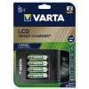 VARTA LCD Smart Charger+ With 4 Aa Batteries 2100mah