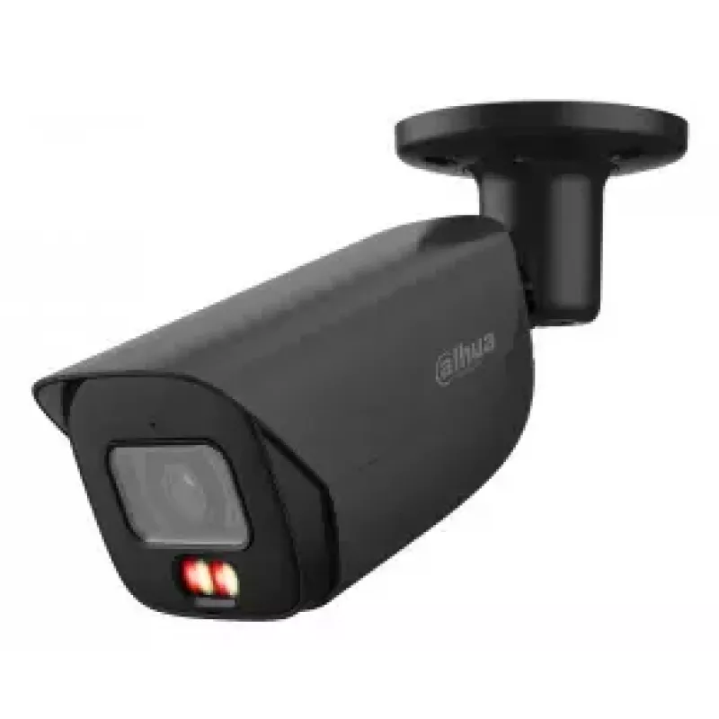 Bullet IP security camera DAHUA IPC-HFW3649E-AS-IL, 6 MP (3288×1850), wired, PoE, ceiling/wall, indoor/outdoor, black