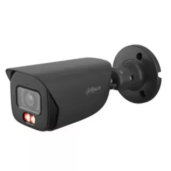 Bullet IP security camera DAHUA IPC-HFW3649E-AS-IL, 6 MP (3288×1850), wired, PoE, ceiling/wall, indoor/outdoor, black