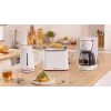Electric kettle Bosch TWK3M121 — 1.7 L, 2400 W, white, plastic housing