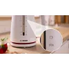 Electric kettle Bosch TWK3M121 — 1.7 L, 2400 W, white, plastic housing
