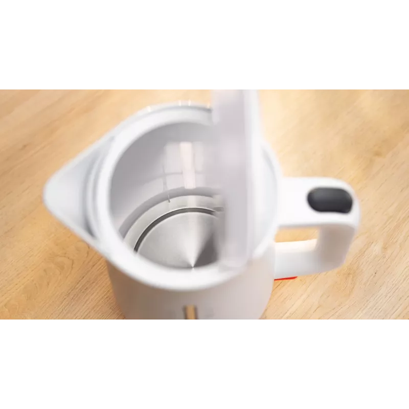Electric kettle Bosch TWK3M121 — 1.7 L, 2400 W, white, plastic housing